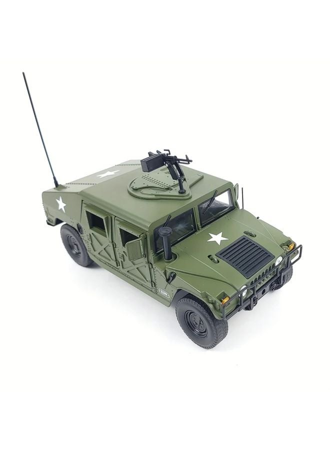 Metal 1 18 Scale Die Cast Alloy Military Tactical Vehicle Model Heavy Duty Off Road - Image 5